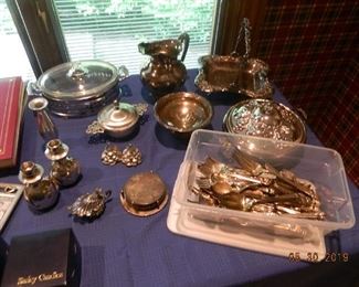 silver items