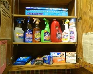cleaning supplies