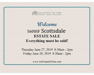 Estate Sale Photo Messagewelcome SALE SIGN