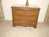 wood, 3 drawer chest