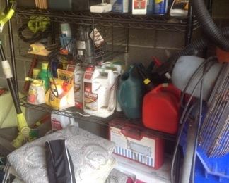 Typical garage products 