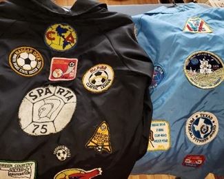 Jackets with patches