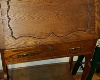 ladies drop front desk