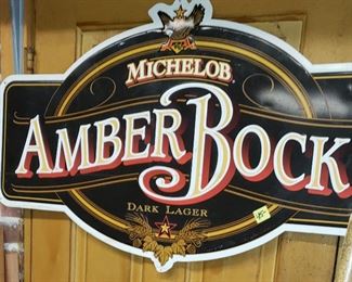 Michelob Amber Rock sign