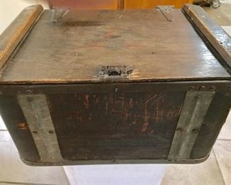1950s Budweiser cooler (with label)