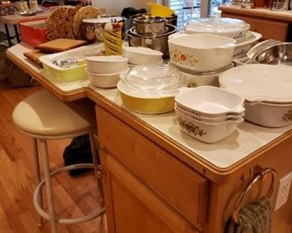 Much kitchen clutter