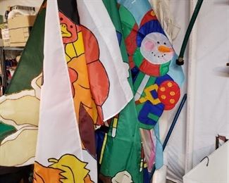 Seasonal flags