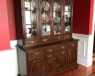 Sideboard or breakfront (2 pieces)