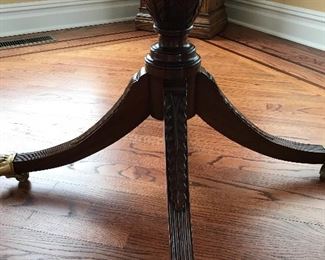 Base to Round Center hall vestibule table