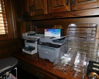 HP and Canon Fax, Coper Machines, miscellaneous office supplies
