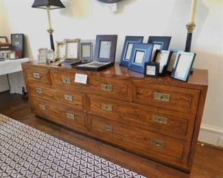 Henredon campaign style desk