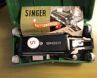 Vintage Singer buttonholer