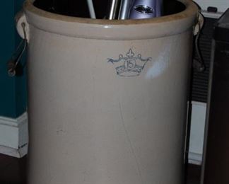 Large crock-excellent condition!