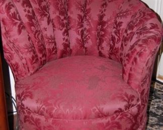 Pair of fireplace chairs