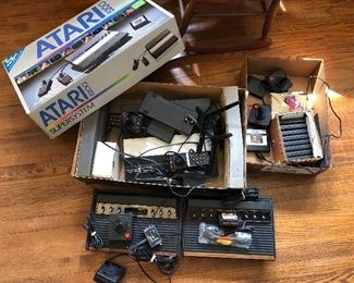 original box Atari 5200 + games and more