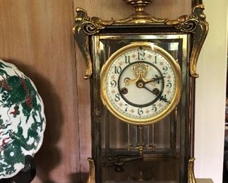 No mark on this Art Nouveau clock - Seth Thomas?