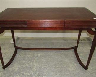 Mahogany Art Deco Style Desk/Console