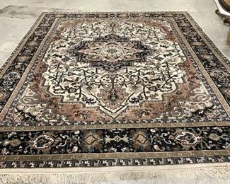Indo Tabriz Hand Made Area Rug