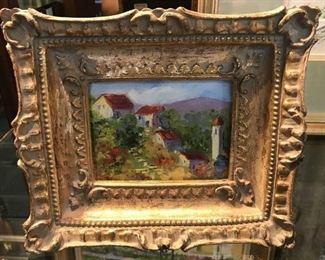 Gayle Reaves "Landscape Miniature IV" Paintings