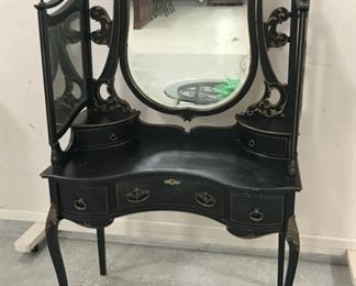 French Style Triple Mirror Vanity
