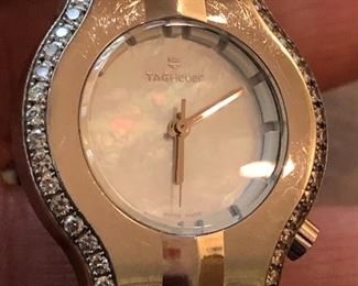 Tag Heuer Ladies Watch with Diamonds