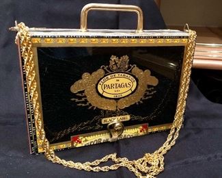 Cigar Box Purse purchased in Paris