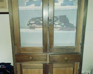 antique pie safe