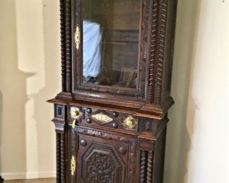 Ca. 1880's Rare French Renaissance Library Bookcase, St. Tropez