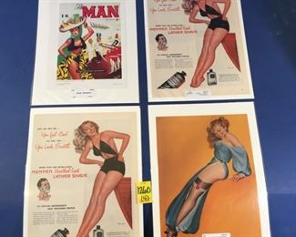 Vintage Pinup illustrations (4)