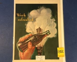 1941 Coca-Cola ad; Train whistle