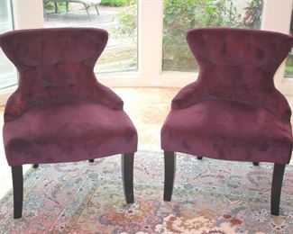 Pair of Upholstered Side Chairs