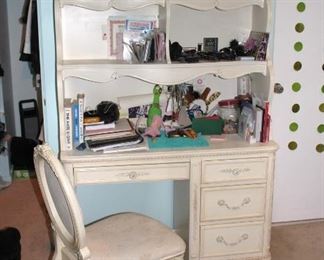 Bedroom Furnishings - Desk, Hutch and Chair