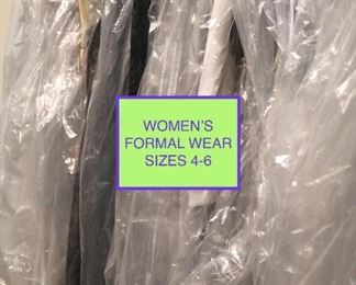 Lots of Women’s Clothing, Formal Wear (sizes 6-4) 