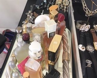 Costume Jewelry and Perfume Bottles