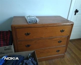 Vintage solid wood dresser, priced to go!