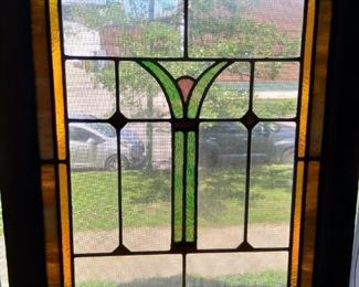 Beautiful stained glass window. Window is vintage. Solid piece. You won't believe the price!!