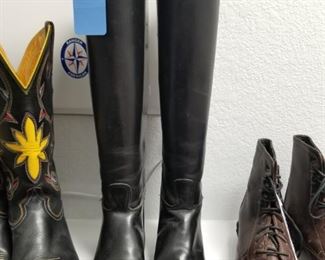 Riding boots, about a size 6 (women's)
