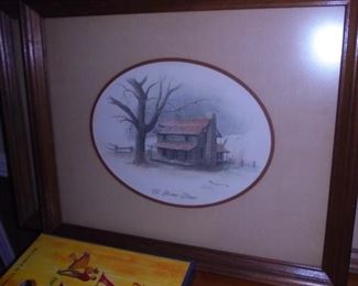 EH Burgess 'Ol' Home Place' 1982 27x18