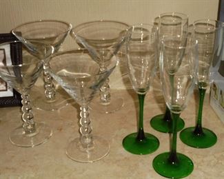 Wine glasses