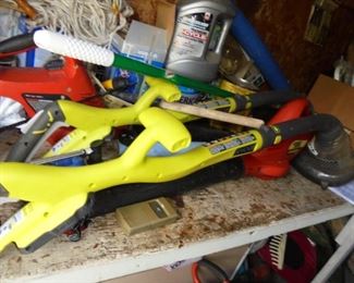 2 Ryobi weed eaters
