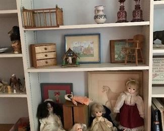 Dolls and accessories.