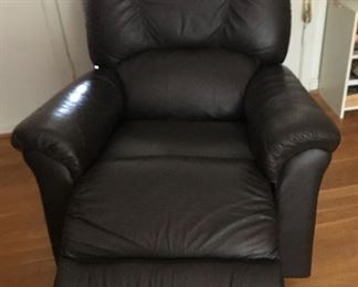 Leather Recliner.