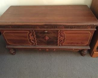 Beautiful Wooden Trunk.