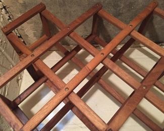 Wooden Wine Holder.