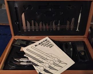 X-Acto Deluxe Craft Set.