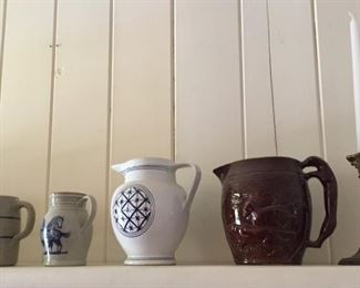 Ceramic Pitchers.