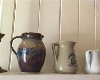 Ceramic Pitchers.