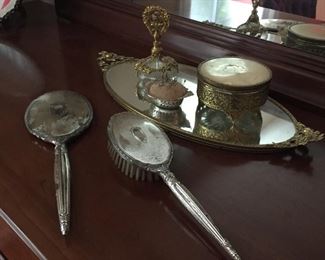 Vintage Dressing Set.