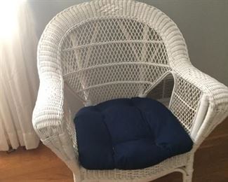Wicker Chair.