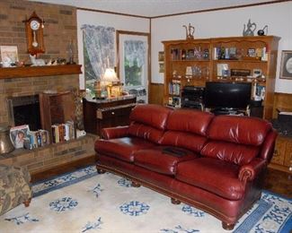 Hancock and Moore leather sofa